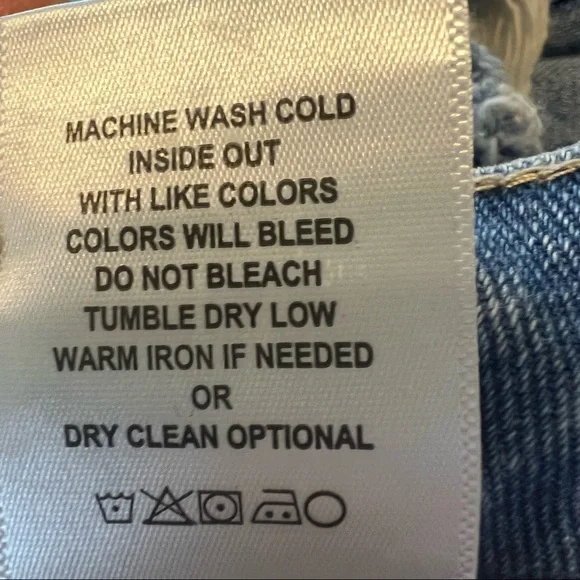 Vervet Women's High Rise Distressed Straight Denim Jeans. Sz 26 - Picture 11 of 15